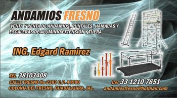 Andamios Fresno (Construccin e Inmobiliaria), en Guadalajara, 			JALISCO