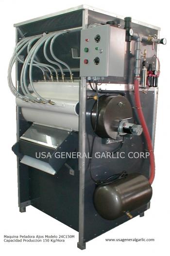 Maquina Peladora de Ajos Modelo : 24C150M (Equipos Industriales), en Miami, Florida , USA, 			ZACATECAS