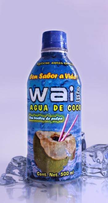 Agua de coco   Wai Life (Comida y Bebidas), en Guadalajara, 			JALISCO
