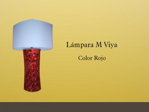 Lmparas Decorativas M Viya (Roja) (Muebles y Decoracin), en Guadalajara, 			JALISCO