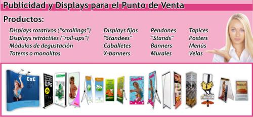 Displays y Materiales para Punto de Venta (Impresin y publicaciones), en Monterrey, 			NUEVO LEON