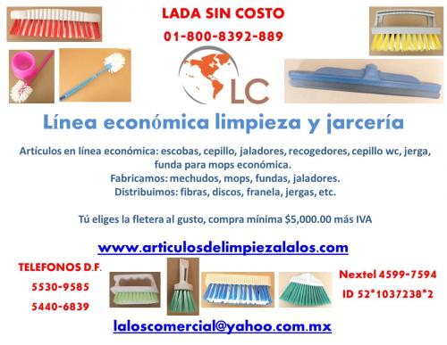 Artculos de limpieza y jarcera Lnea econmica (Casa y Jardn), en Iztacalco, 			DISTRITO FEDERAL