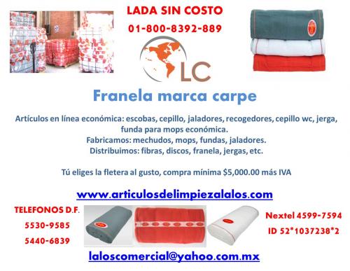 Franela Carpe en rollo marca Carpe  (Casa y Jardn), en Mexico, 			DISTRITO FEDERAL