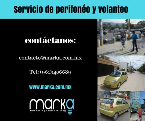 Agencia de publicidad Perifoneo (Marka Marketing And Advertising) (Servicios de Negocios), en Tuxtla Gutirrez, 			CHIAPAS