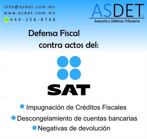 ASDET DEFENSA FISCAL  (Servicios de Negocios), en Zacatecas, 			ZACATECAS
