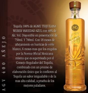 Tequila Aejo  AGV 400 (Comida y Bebidas), en Zapopan,, 			JALISCO