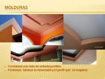 Molduras decorativas (Construccin e Inmobiliaria), en Pabellon de Arteaga, 			AGUASCALIENTES