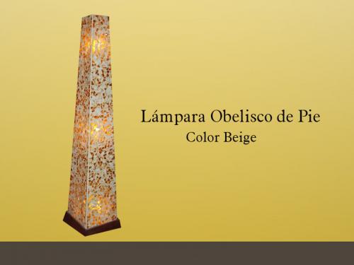 Lmparas de Pie Obelisco (Beige) (Muebles y Decoracin), en Guadalajara, 			JALISCO