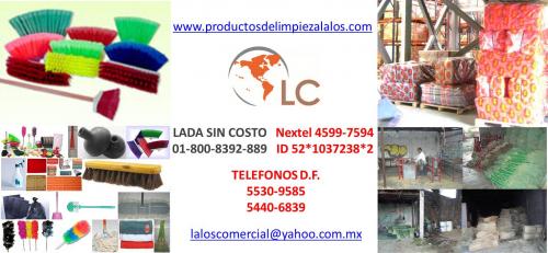 Artculos de plstico, limpieza, jarcera y franela. (Casa y Jardn), en MEXICO, 			DISTRITO FEDERAL